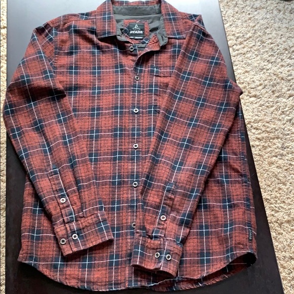 Prana Other - Prana flannel button up shirt SZ M